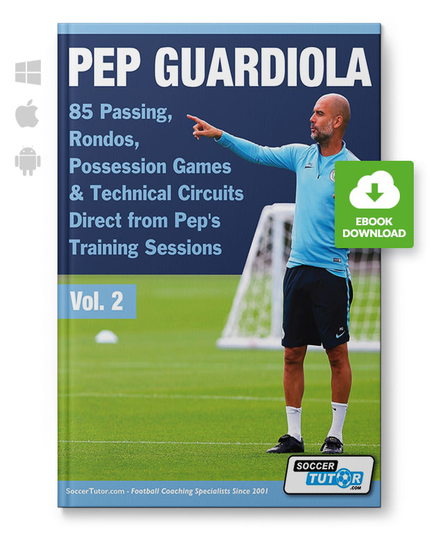 Pep_Guardiola2_Passing_eBook_220102 Pep Guardiola - Vol. 2 - 85 Passing, Rondos, Possession Games & Technical Circuits Direct (eBook)