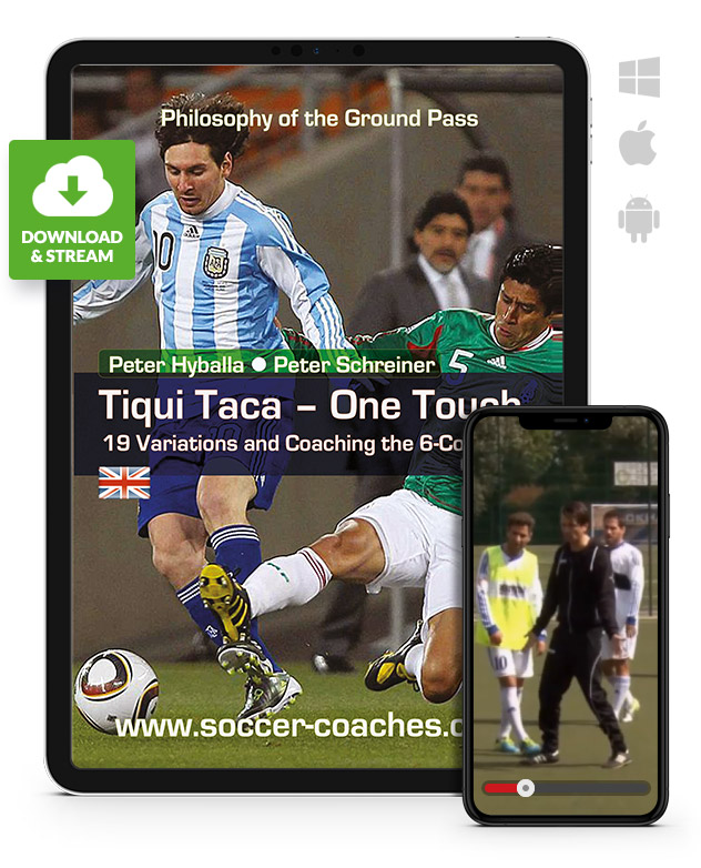 Tiqui Taca – One Touch – 19 Variations in the 6-Cone-Drill (Download)